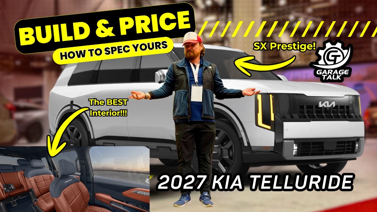 2027 Kia Telluride Build and Price // How Would You Build Yours?