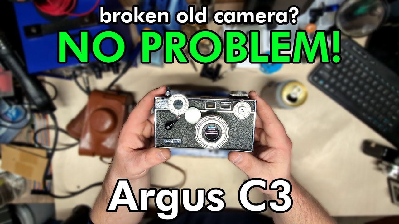 Restoring a 1951 Argus C3 Camera (The Brick)