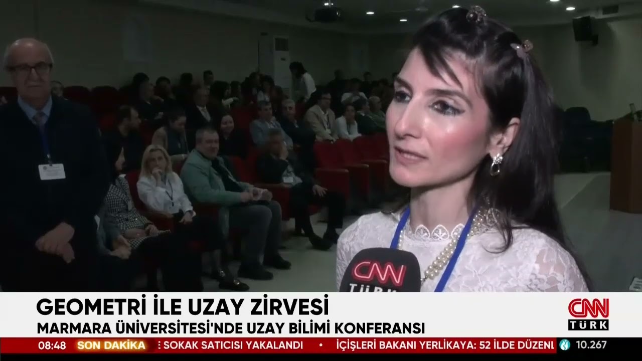 CNNTURK’te Marmara Geometry Days-2024 için yaptığım konuşma