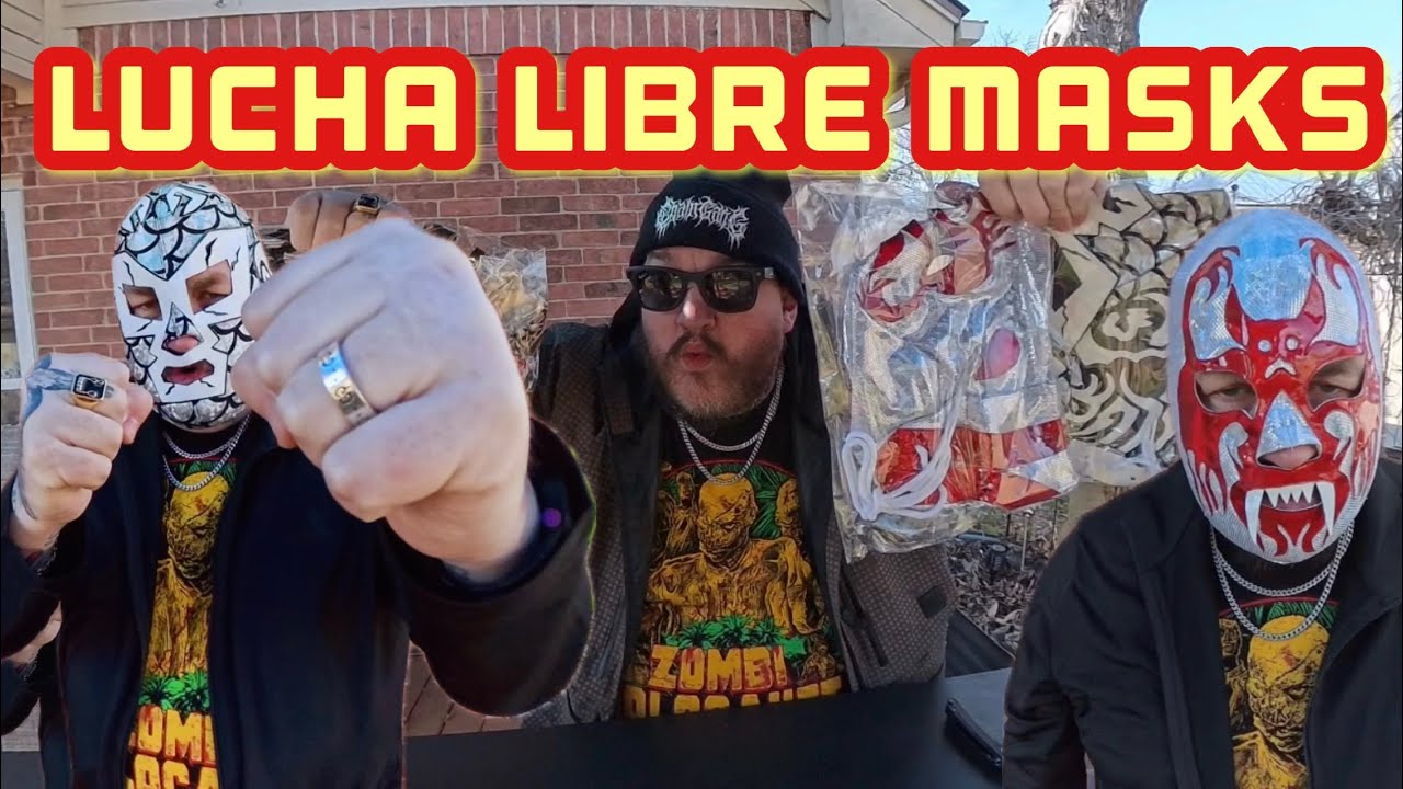 Lucha Libre Desembalaje de mascarillas / Masks Unboxing! Dr Wagner /  Mil Mascaras.