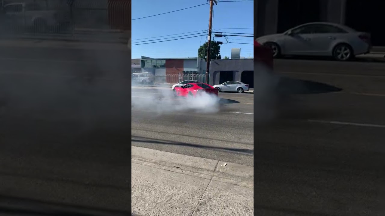 Donuts w/ Ferrari 812 Superfast With Gintani F1 Package #shorts