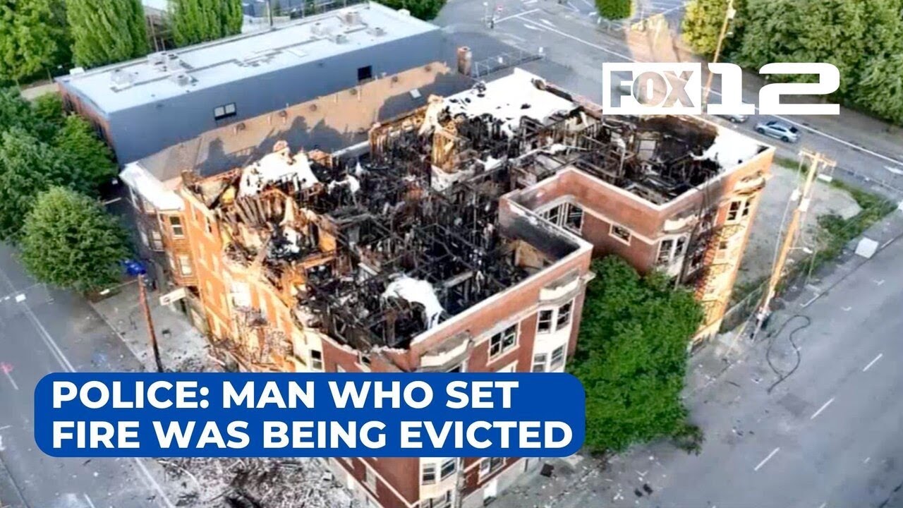 Man who allegedly set fire to Portland apartment building was being evicted