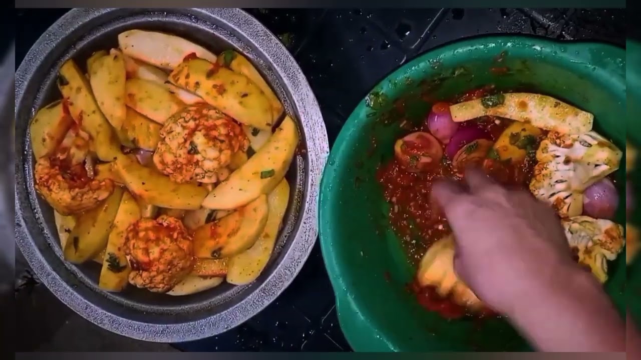 هكذا نطيب طاجين الدجاج البلدي على الكانون 👵🔥 النكهة الأصلية