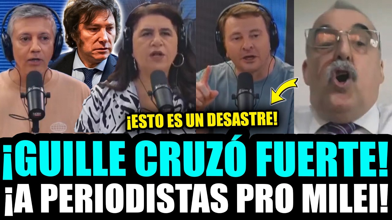 ¡GUILLERMO MORENO CRUZÓ FUERTE A PERIODISTAS DEFENSORES DE MILEI!