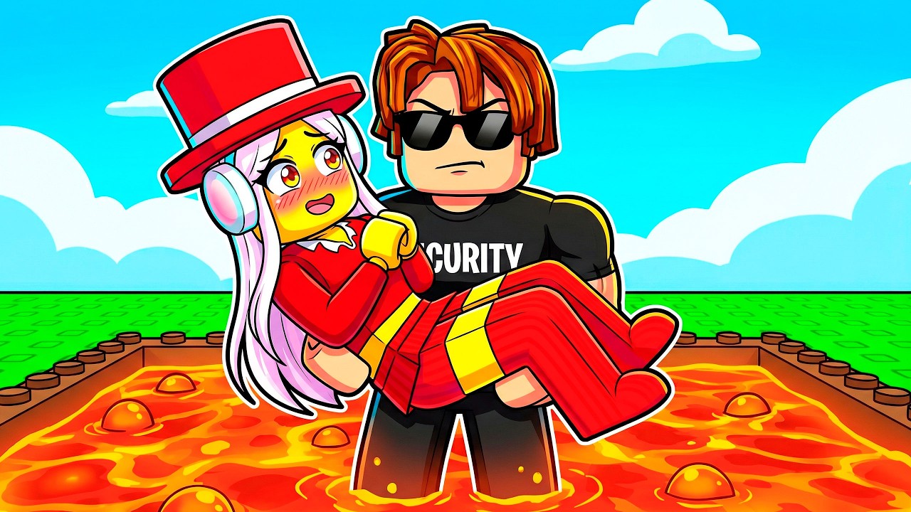 I hired bodyguards to SURVIVE The Lava TSUNAMI