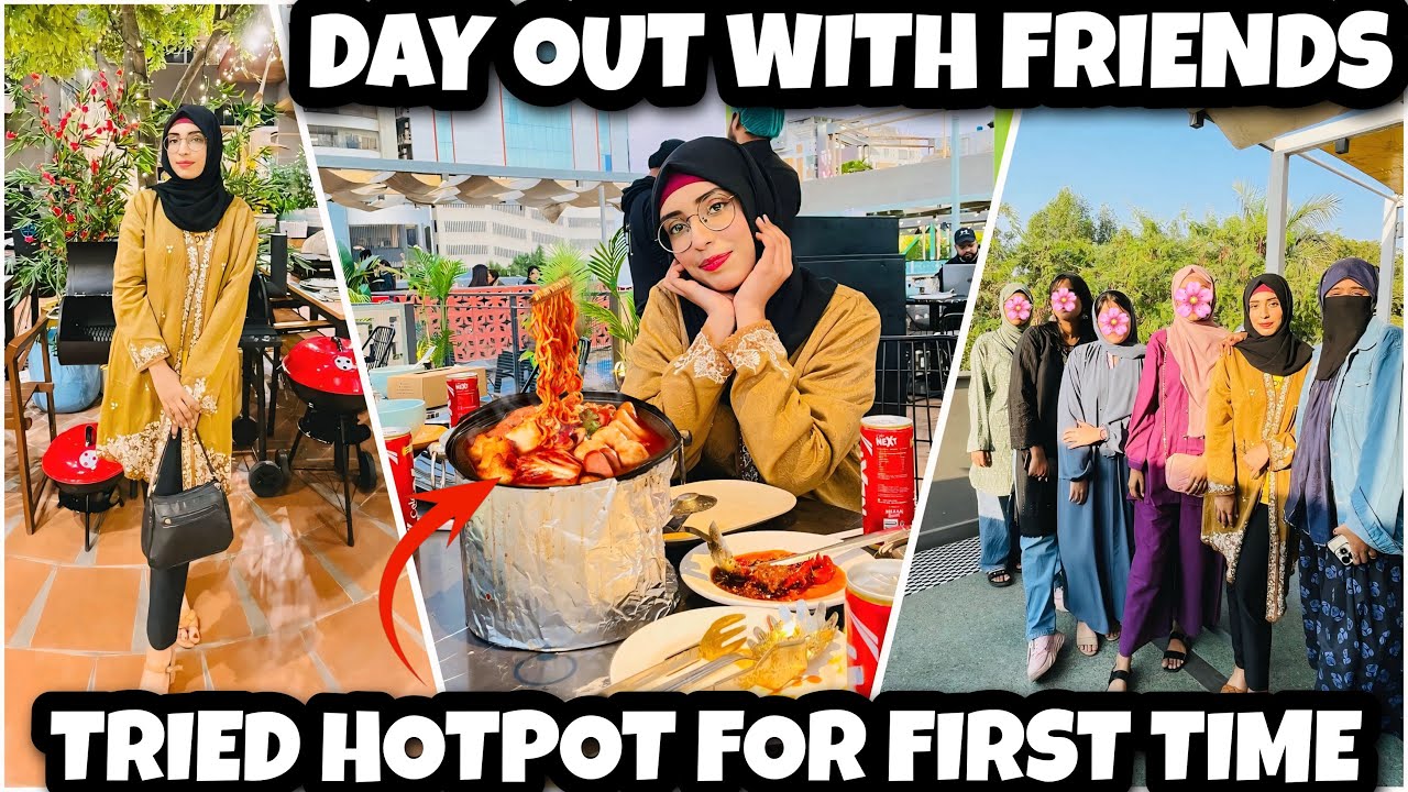 A DAY OUT WITH MY FRIENDS 💎- I tried SPICY CHINESE HOTPOT for First Time🍜- Aesthetic Mini Vlog