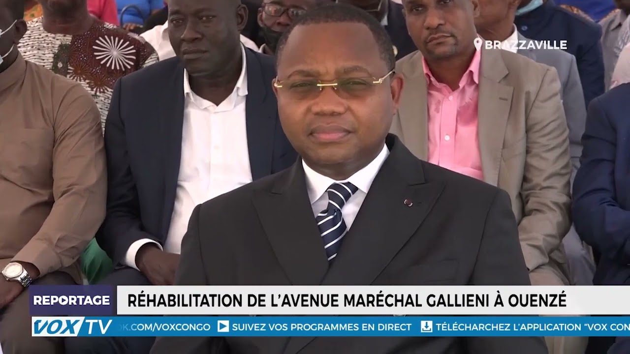 Réhabilitation de l'avenue Maréchal Gallieni à Ouenze
