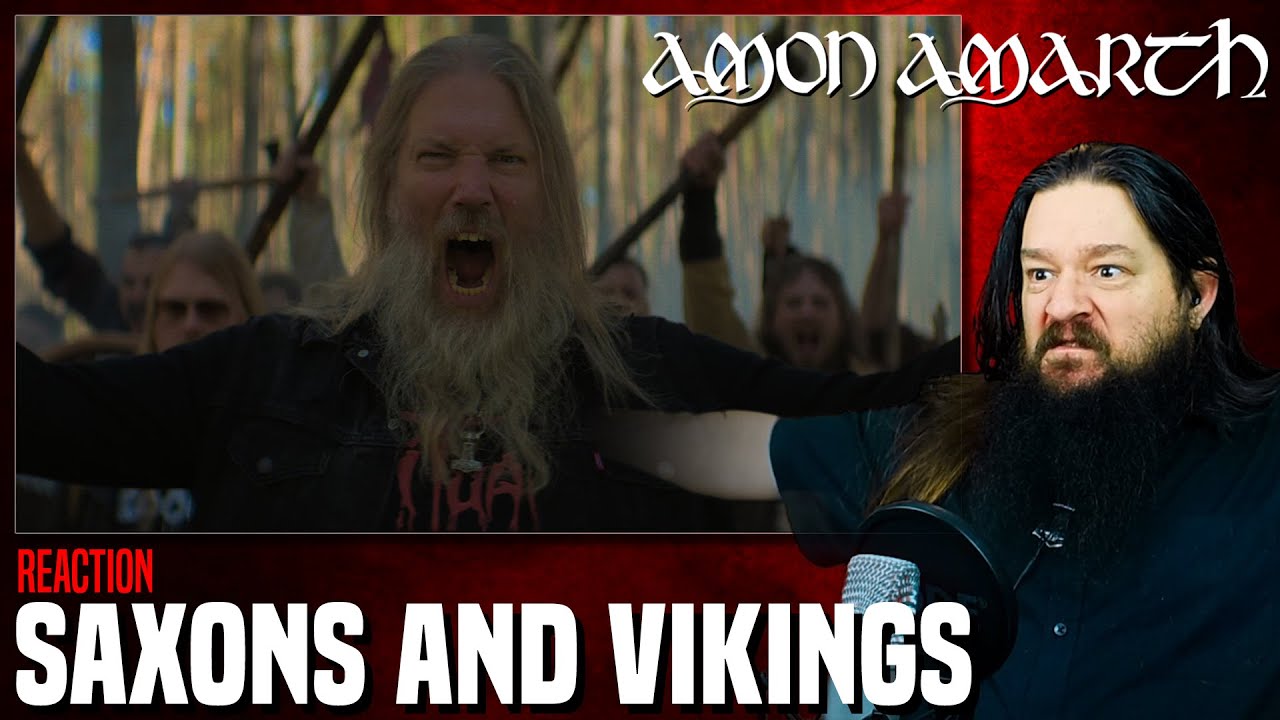 UNLEASH THE BERSERKER! Amon Amarth with Saxons and Vikings reaction!