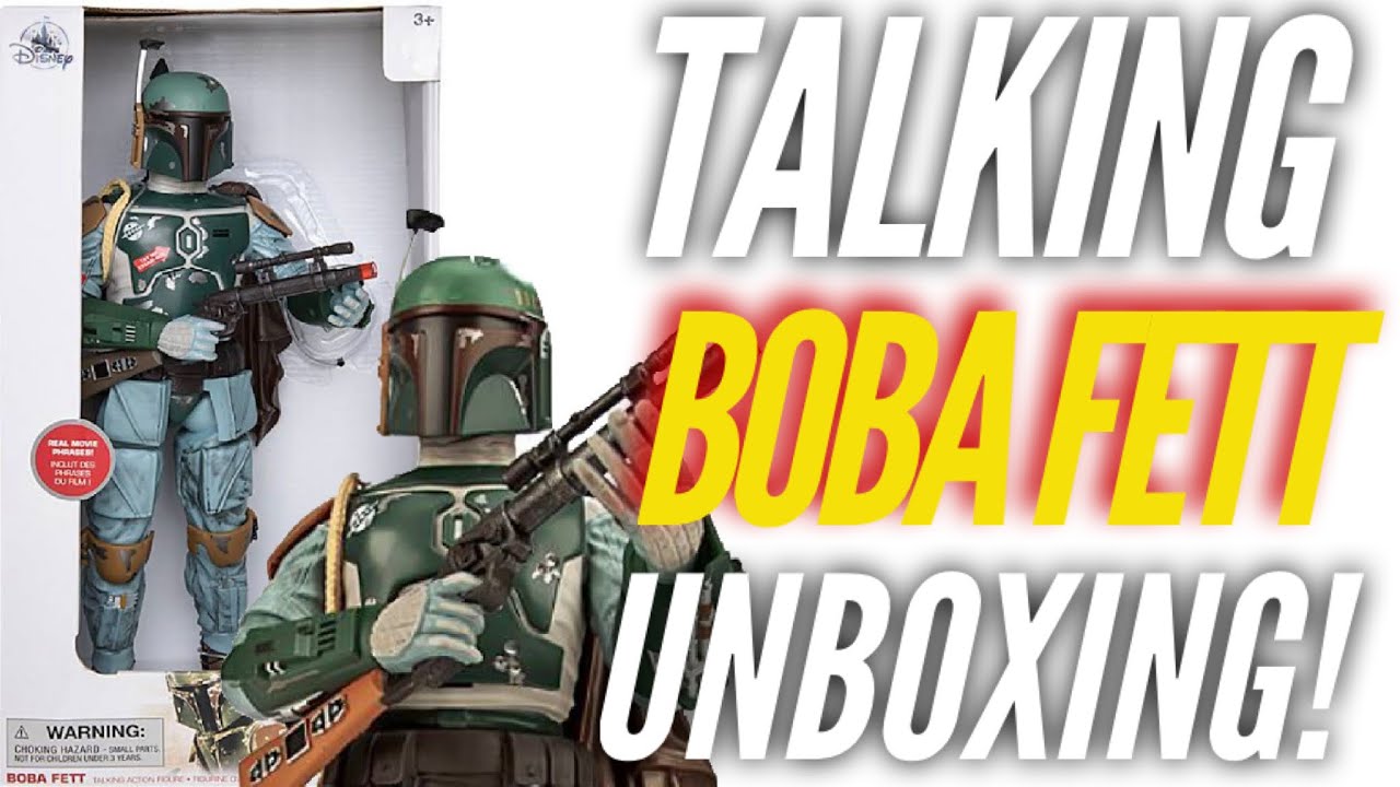 Unboxing the Talking Boba Fett!