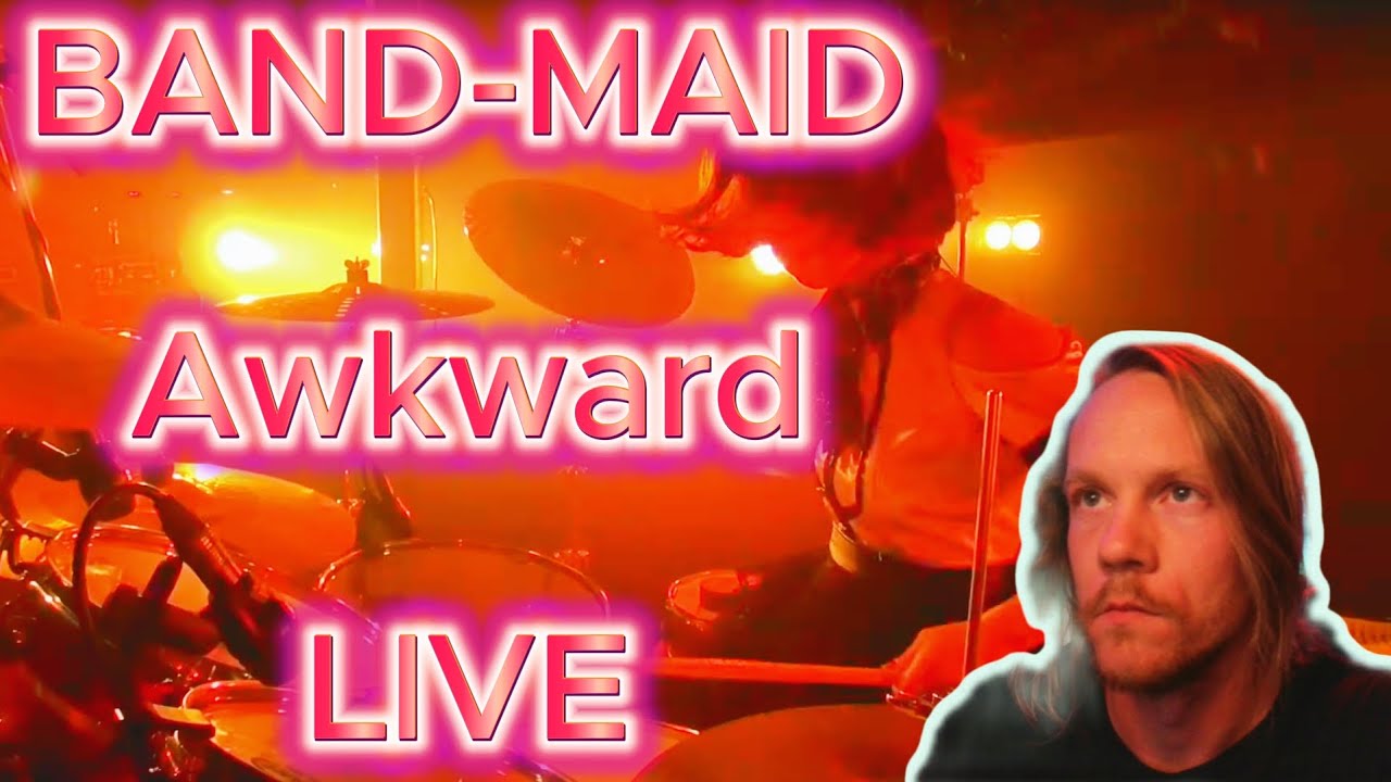 NICE SOLOS!!! BAND-MAID - Awkward LIVE (Singer Reacts)