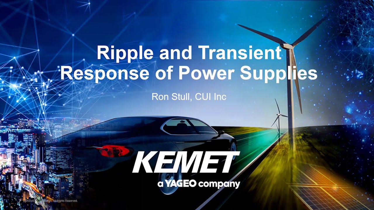 Design-It Day: Ripple And Transient Response of Power Supplies