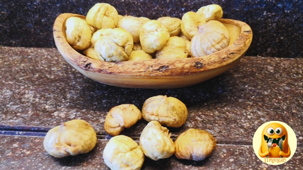 Castagne nella Friggitrice ad Aria 🌰 Ricetta Facile e Veloce Senza Forno!