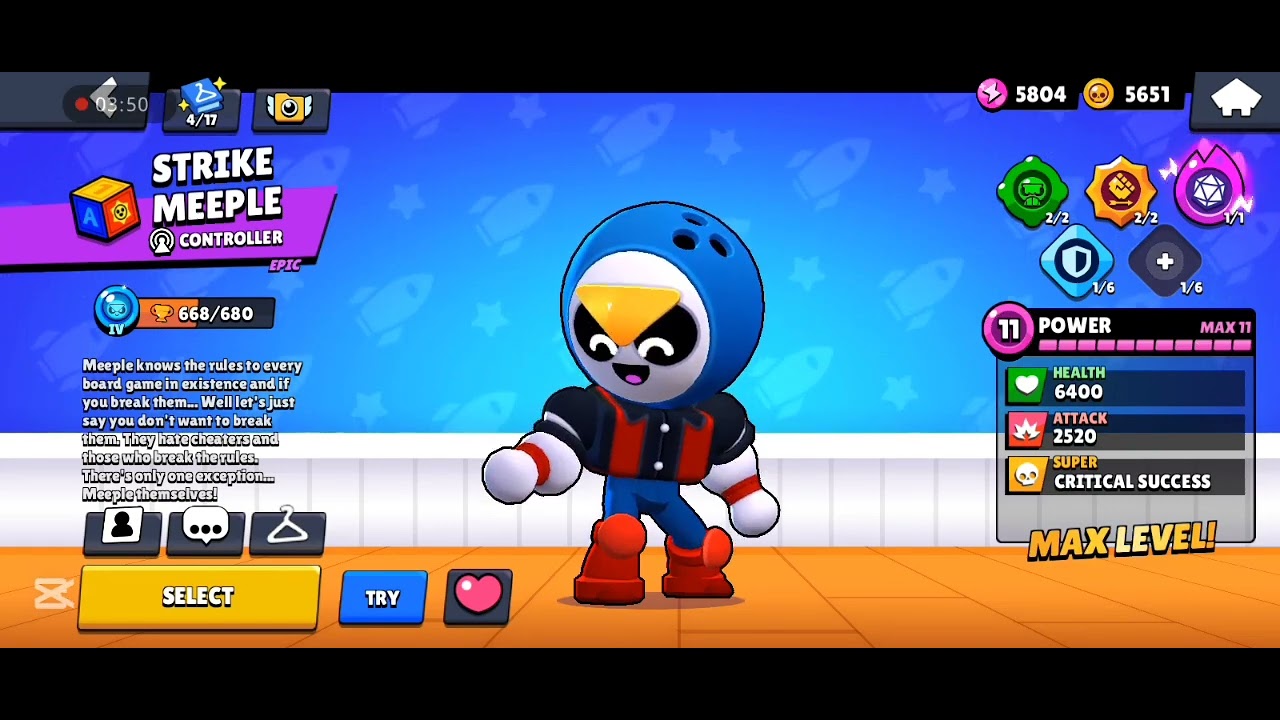 Which brawler should i max out for the update