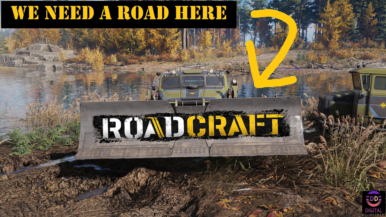 RoadCraft - New road, but first get equipment !