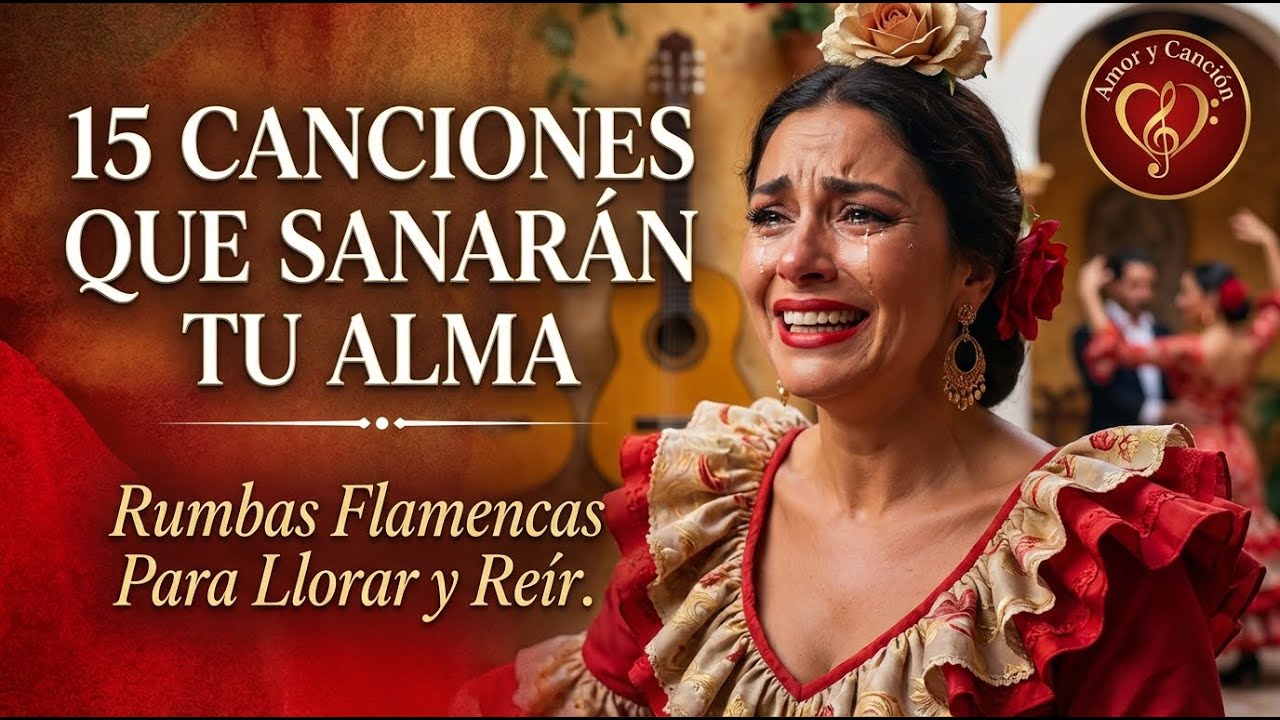 15 Canciones Que Sanarán Tu Alma - Rumbas Flamencas Para Llorar y Reír