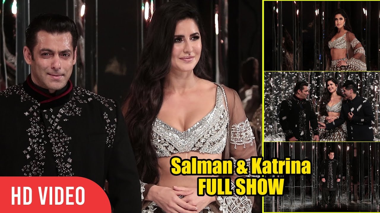Salman Khan And Katrina Kaif RAMP Walk | FULL VIDEO | Bharat Movie Couple
