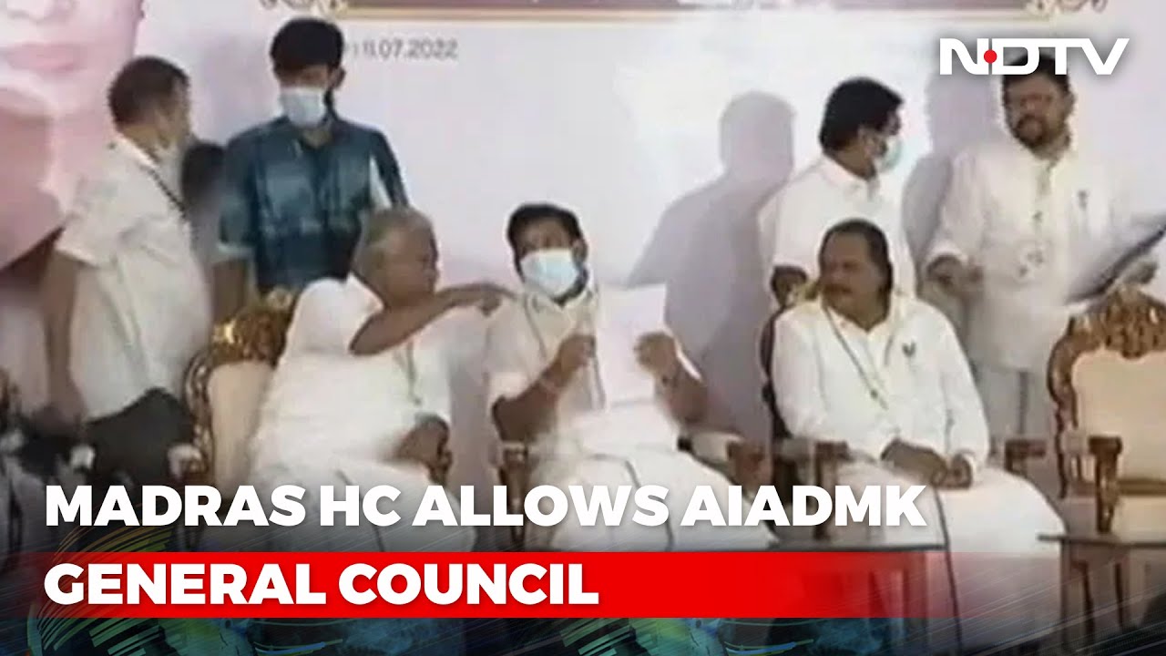 AIADMK Tussle: EPS Takes Charge After Court Setback For Rival OPS