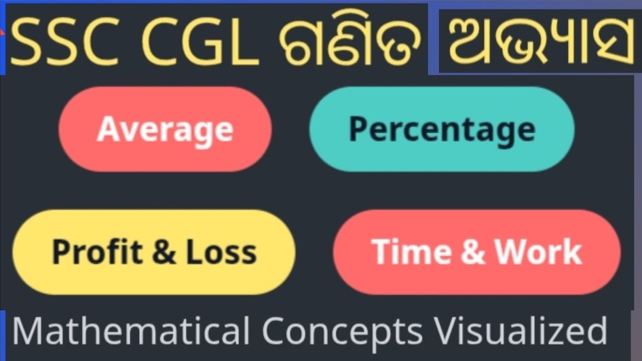 OSSC CGL MATH II ODISHA EXAM II RI II ARI II AMIN II SFS II ICDS II FORESTER II FOREST GUARD II