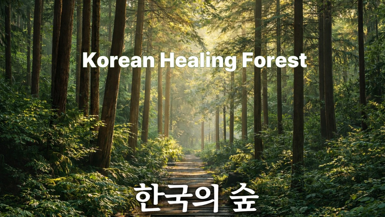 Bosque Coreano Tranquilo 🌿 Música de Gayageum | Peaceful Korean Forest 🌿 Gayageum Healing Music