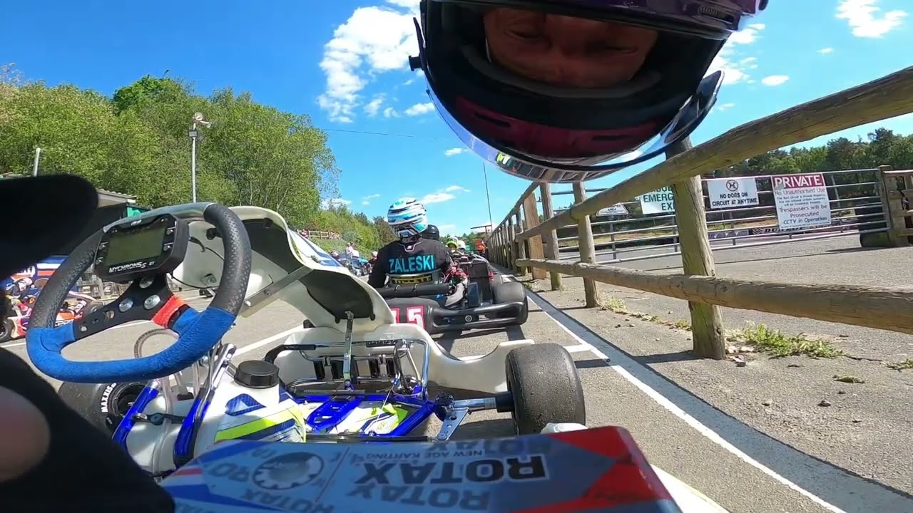 camberley kart club senior advanced rotax practice (not me) 10/05/25