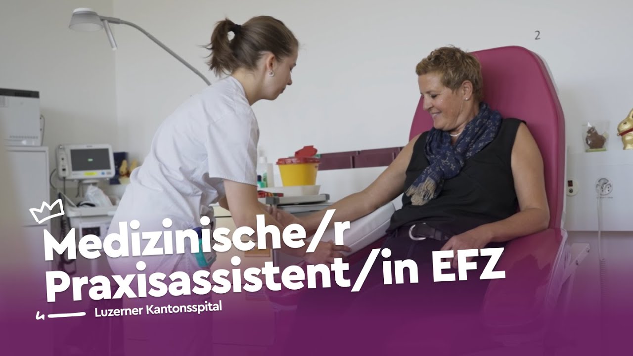 Medizinische/r Praxisassistent/in EFZ - LUKS | Lehrstellenvideo | Yousty