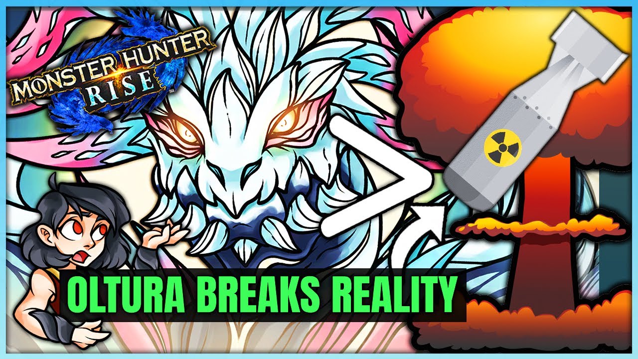 You Don't Understand How Powerful Oltura Really Is - Oltura VS Nuclear Bomb - Monster Hunter!