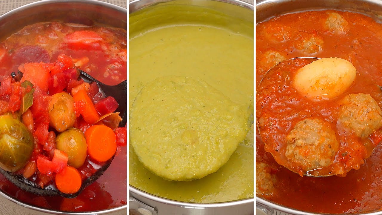 🥣Как приготовить дешевые домашние супы Лучшие рецепты с Good Kitchen Recipes от Sweetlana