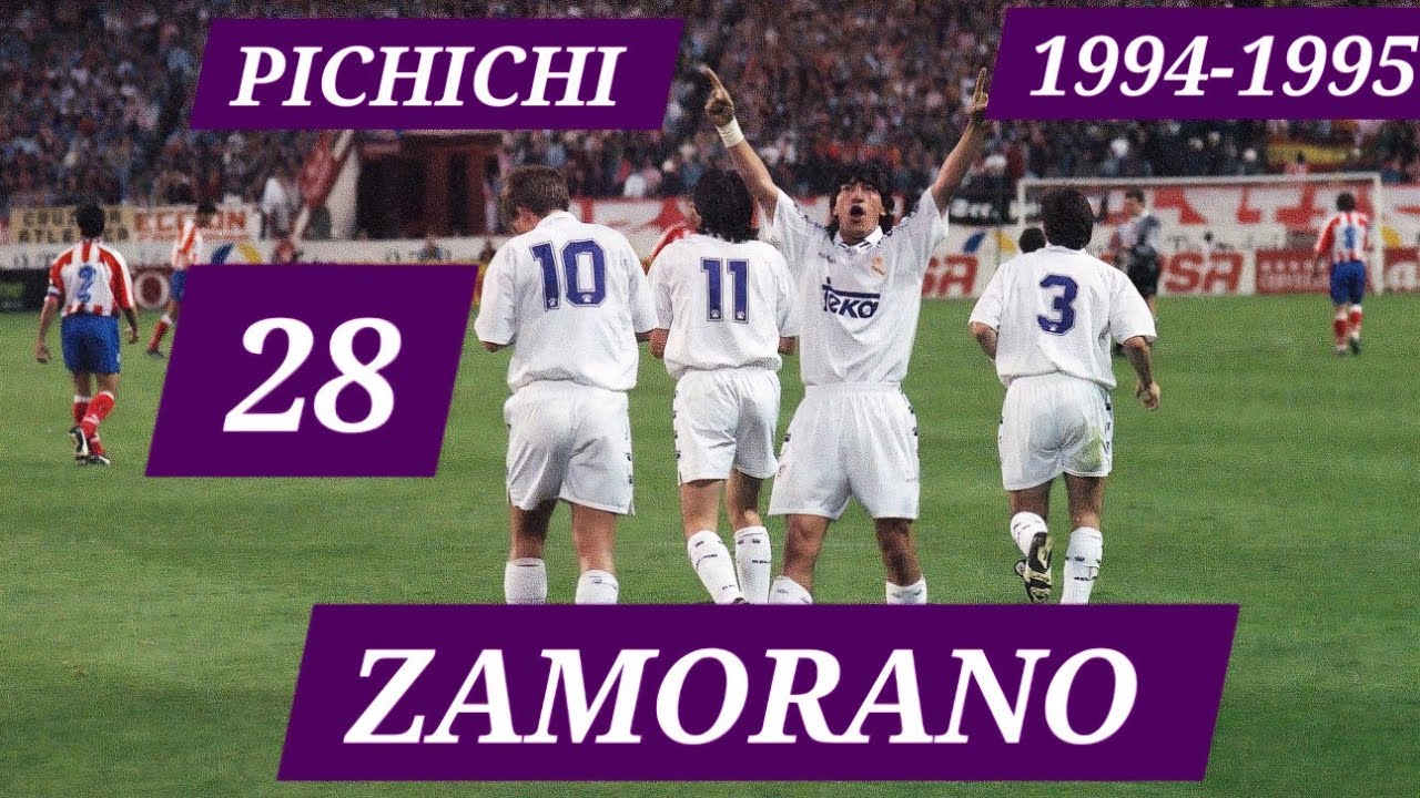 Zamorano -Todos los Goles-28-Pichichi -Real Madrid C.F-1994-1995