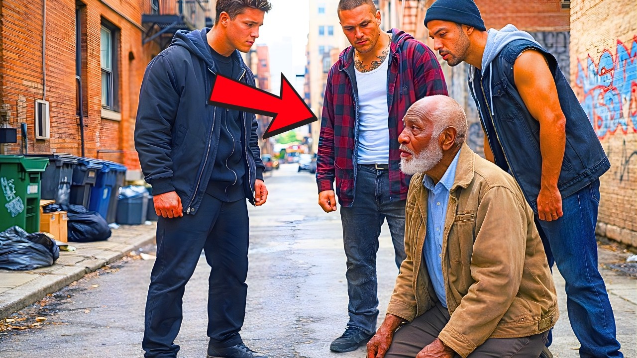 Street Toughs Mocked the Black Old Man at the Bus Stop — They Had No Idea He Was a Karate Black Belt