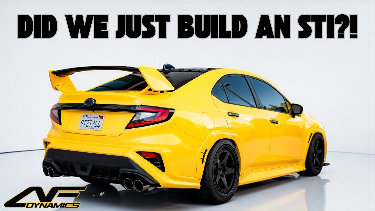 Устанавливаем культовое крыло STI на наш VB WRX! | Эпизод 9