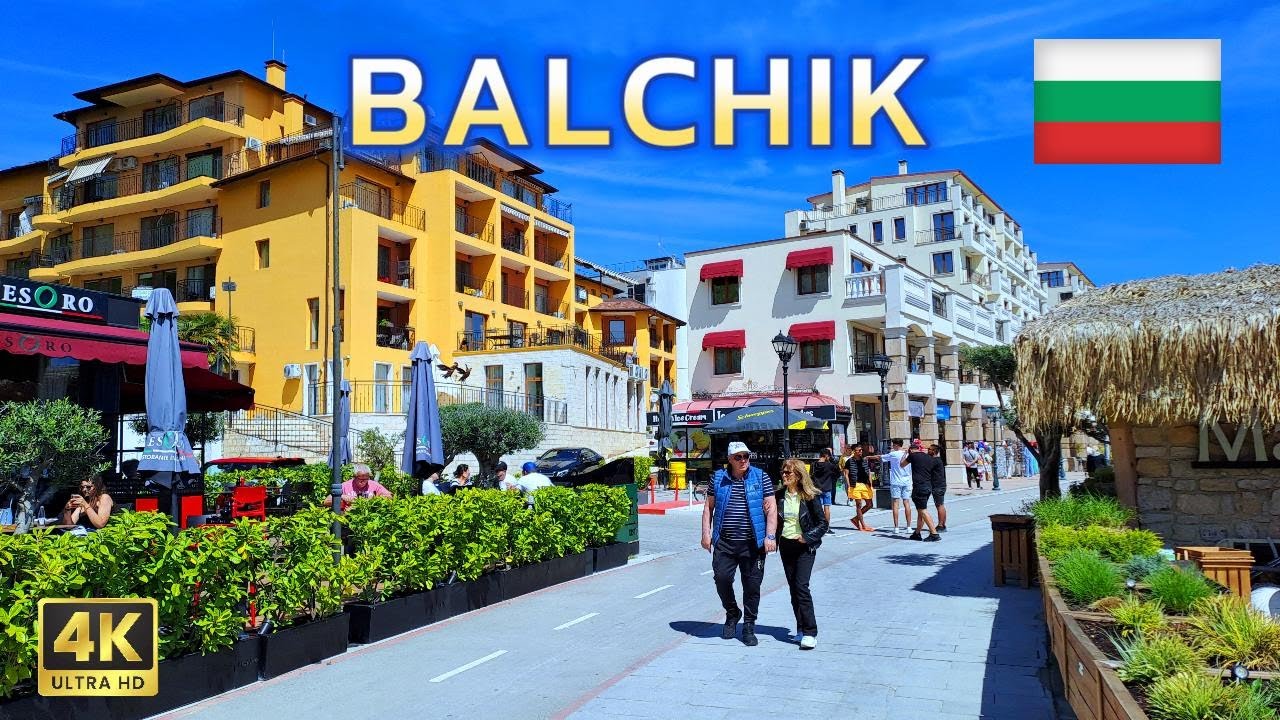 Modern Balchik Promenade Tour - See How Balchik Is Now