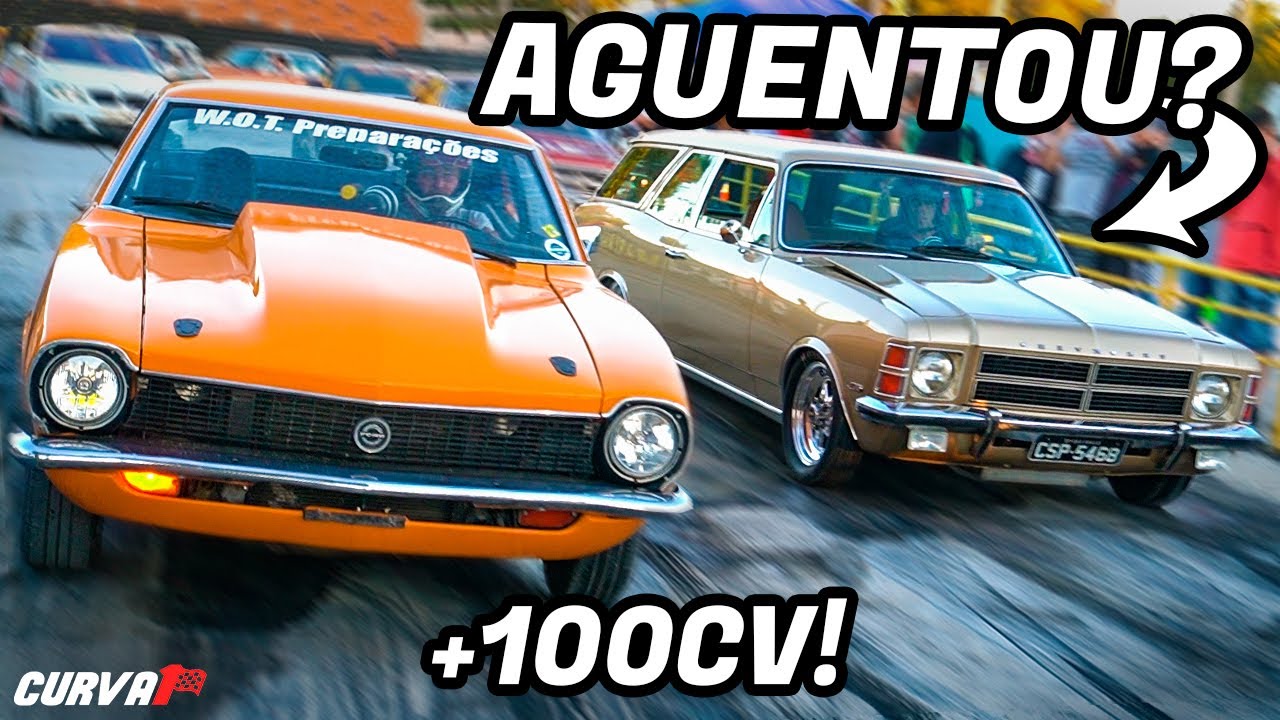 REVANCHE! Maverick V8 NITRO vs Caravan Aspirada R$150mil!!
