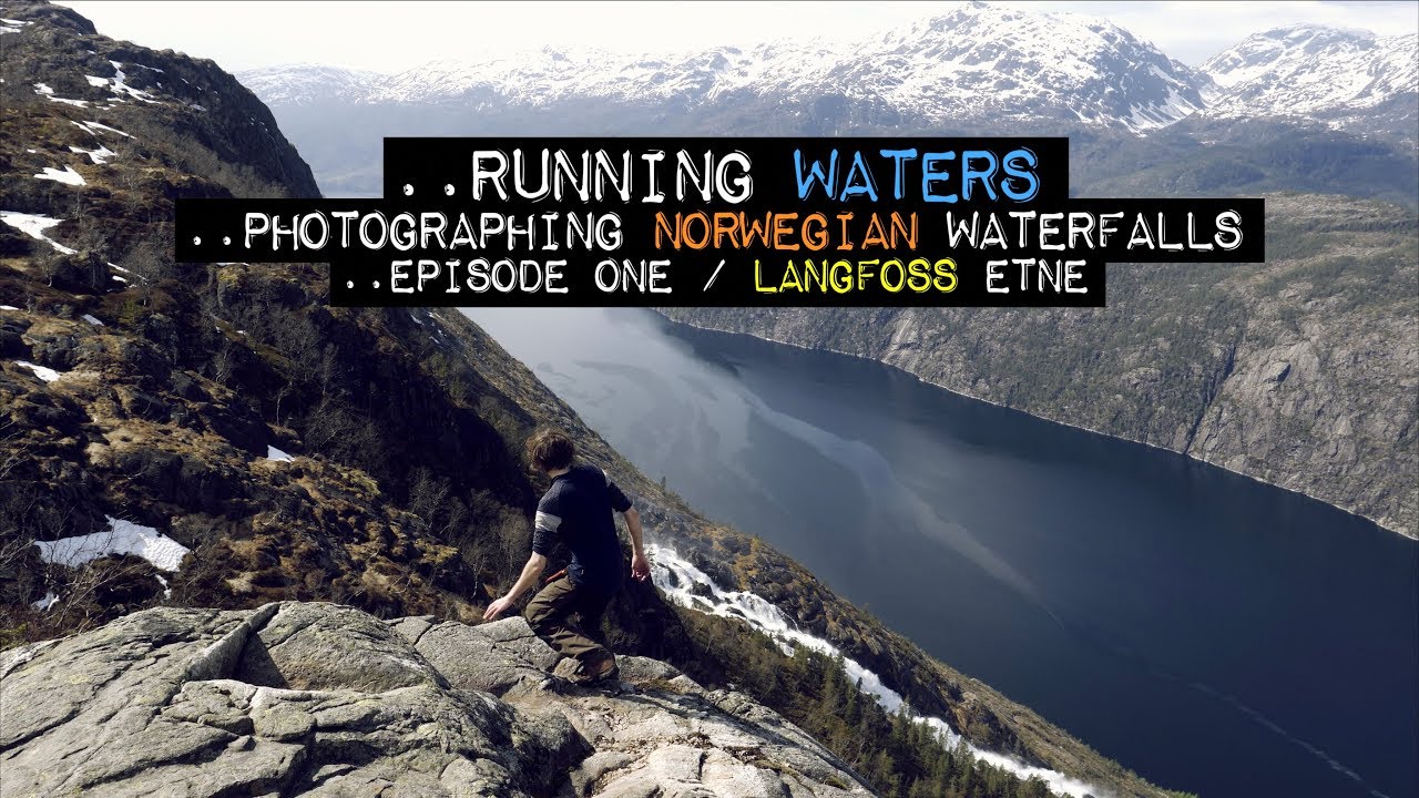 At the top of Langfoss (waterfall 612 meters) || Landscape Photography Etne, Norway (ep01)