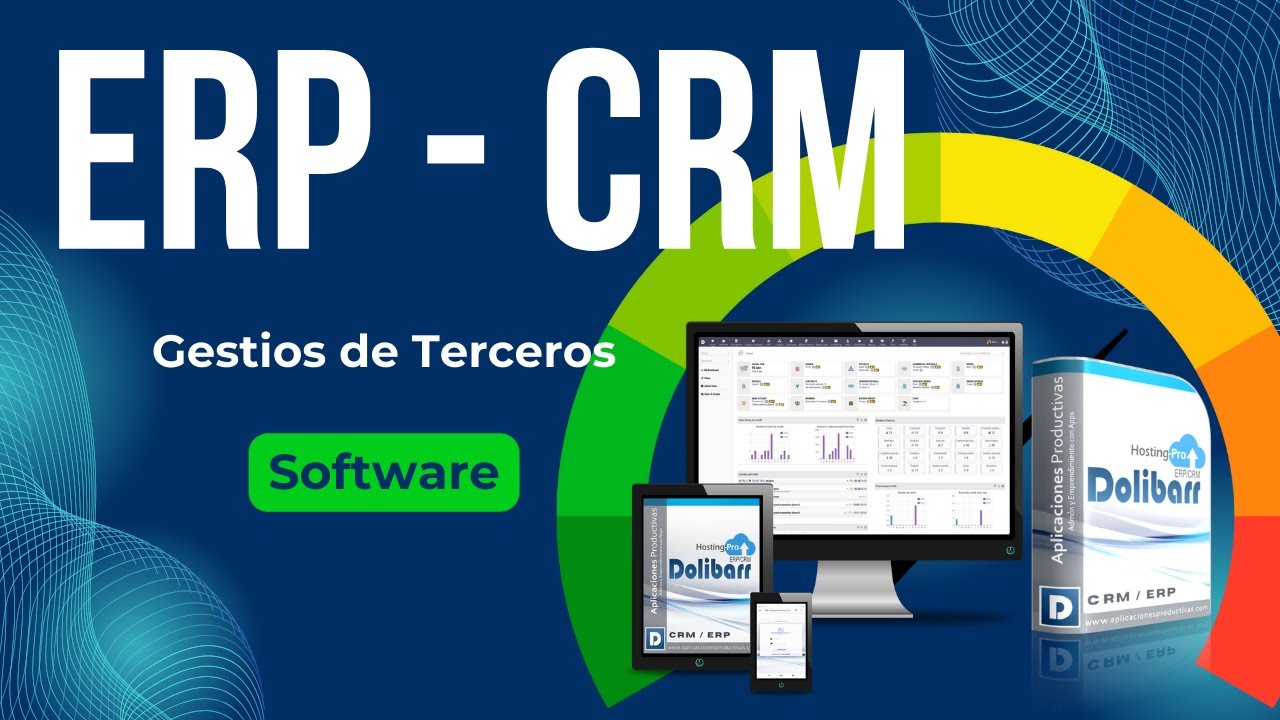 Gesti&oacute;n de Terceros - Software ERP - CRM Dolibarr