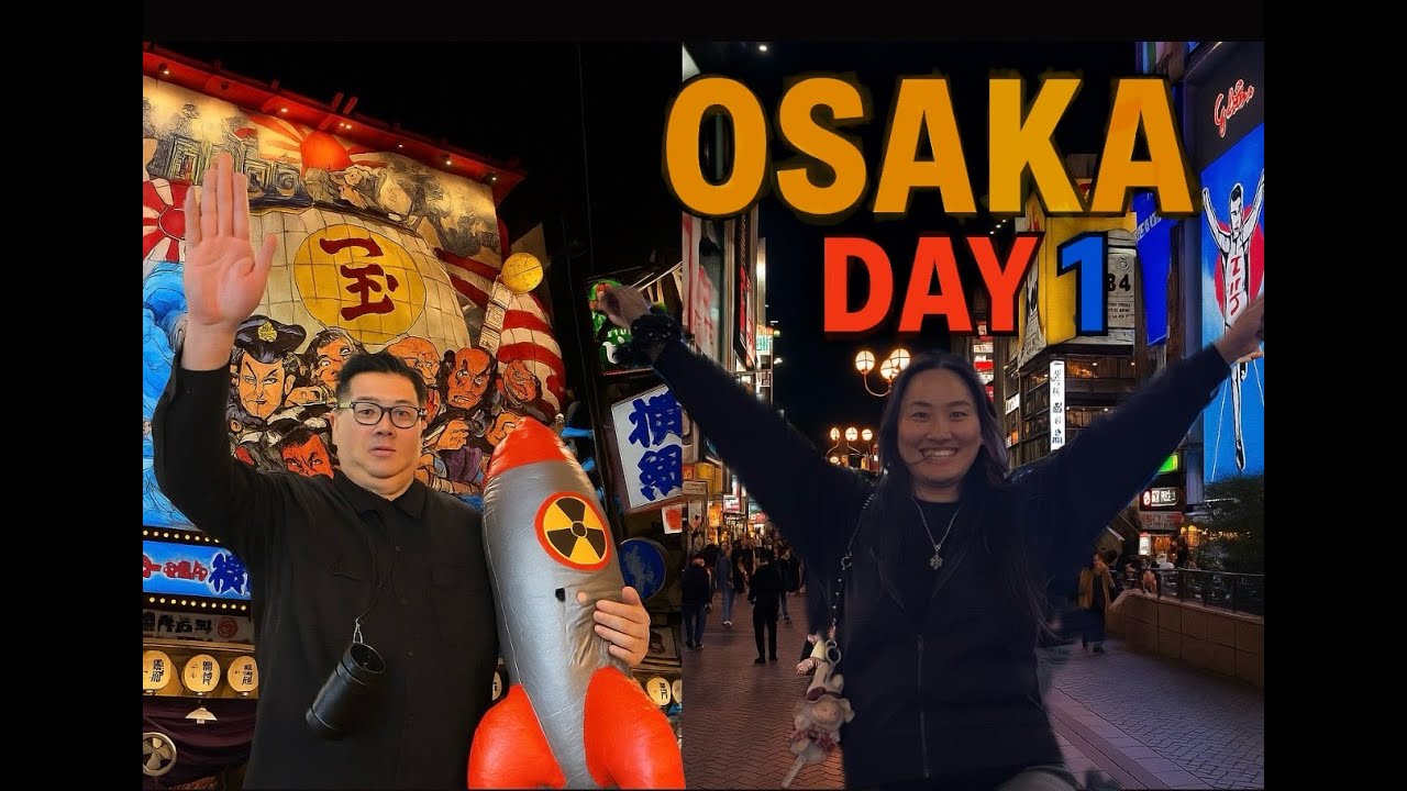 ~ Spend your first evening in OSAKA, JAPAN with us! ~