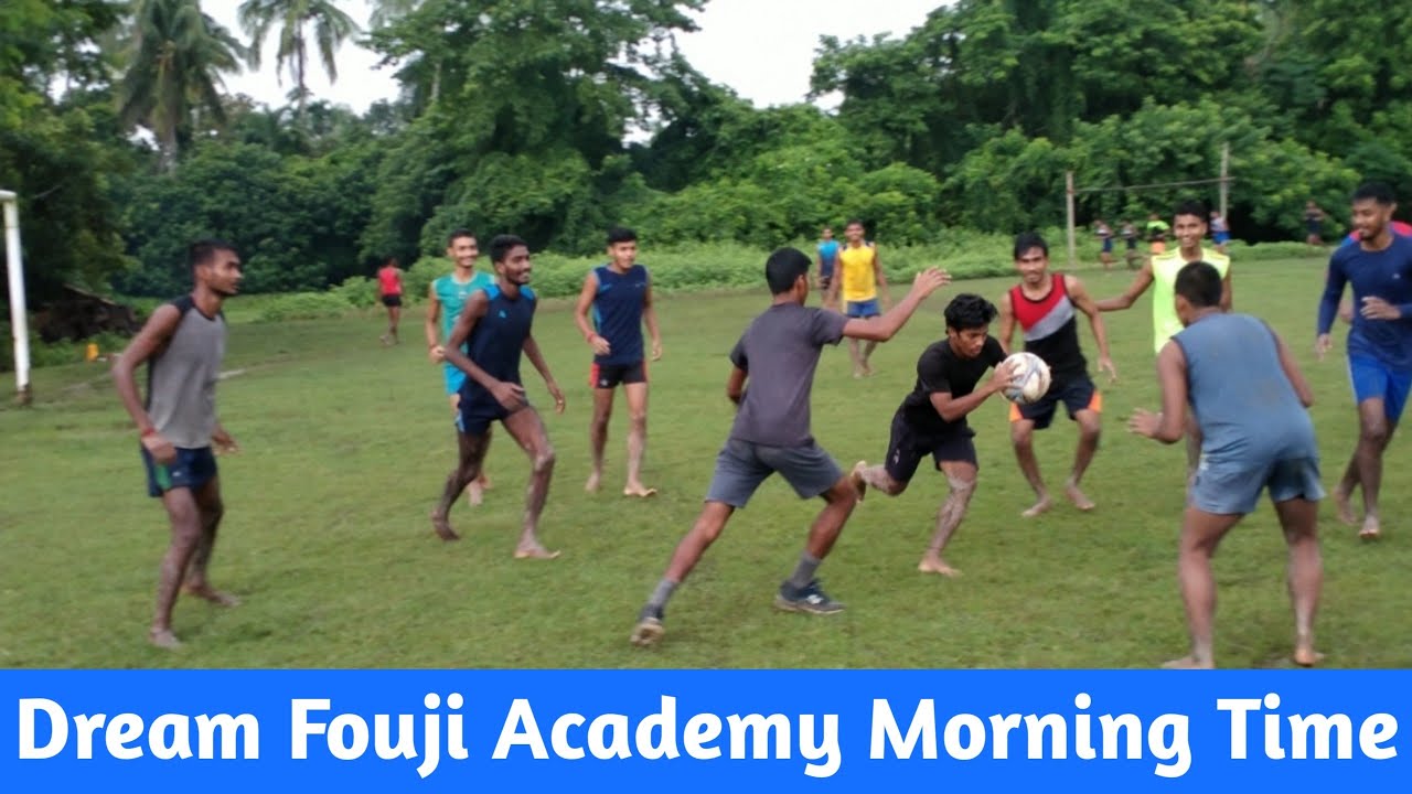 Dream Fouji Academy Ground Video | Hand Ball Game | Dream Fouji Academy Morning Ground Video