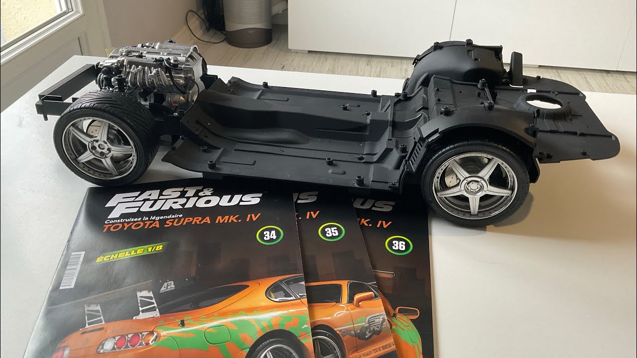 Construisez la Toyota Supra de Fast & Furious épisode 34, 35 et 36!! Roues et arbre de transmission 