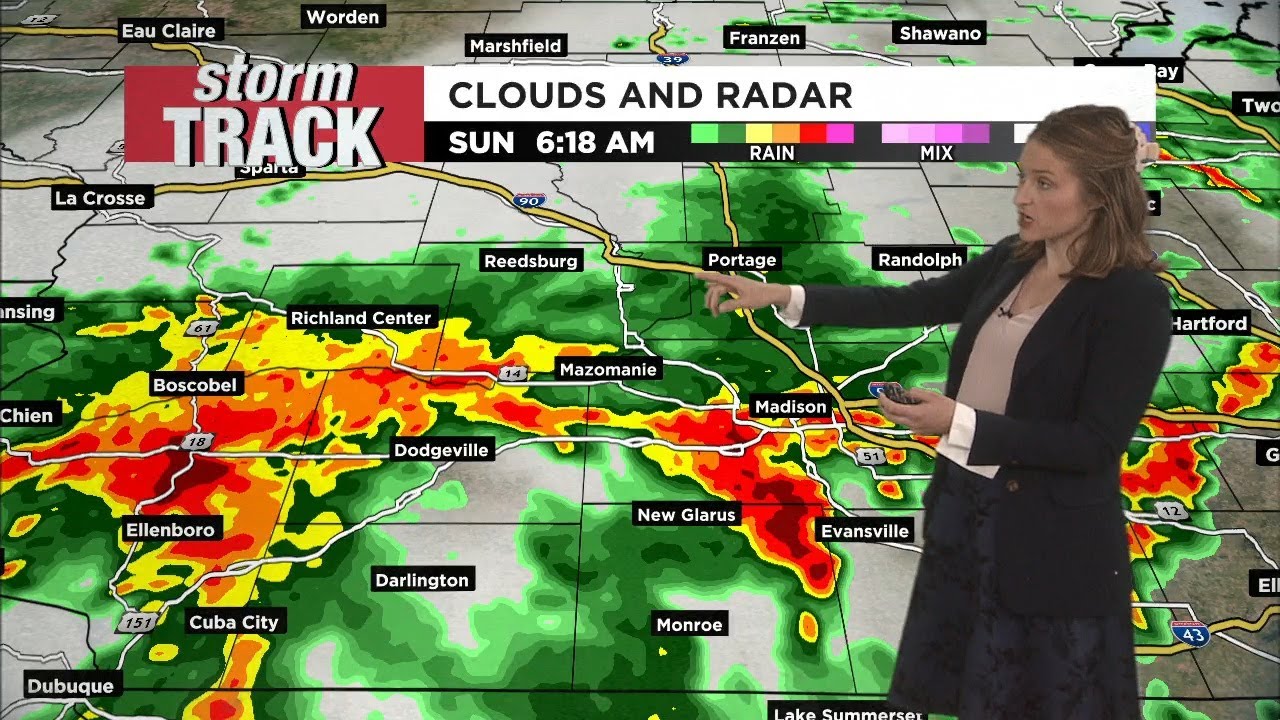 Flooding concerns as showers, storms move over southern Wisconsin