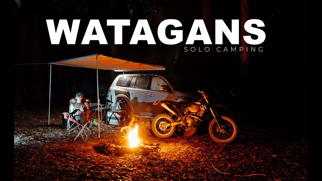 Solo Adventure in the Watagans NSW | Dirt Bike, Car Camping & ASMR