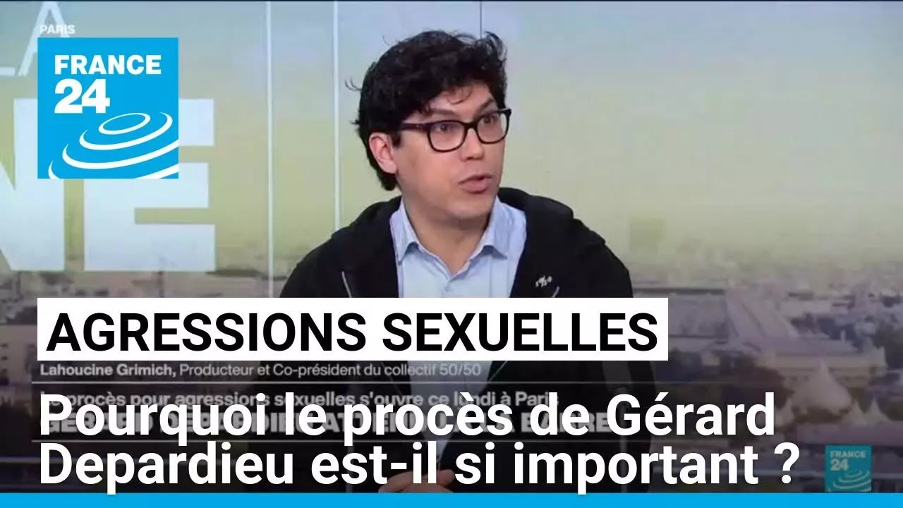 Agressions sexuelles : pourquoi le procès de Gérard Depardieu est-il si important ? • FRANCE 24