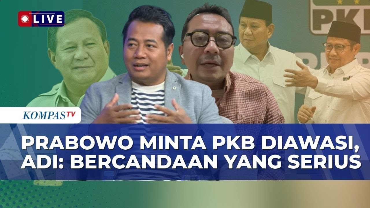 Adi Prayitno Lempar Satir saat Analisis Hubungan PKB dan Prabowo: Kalau Ditawari Wakil Pasti Maju