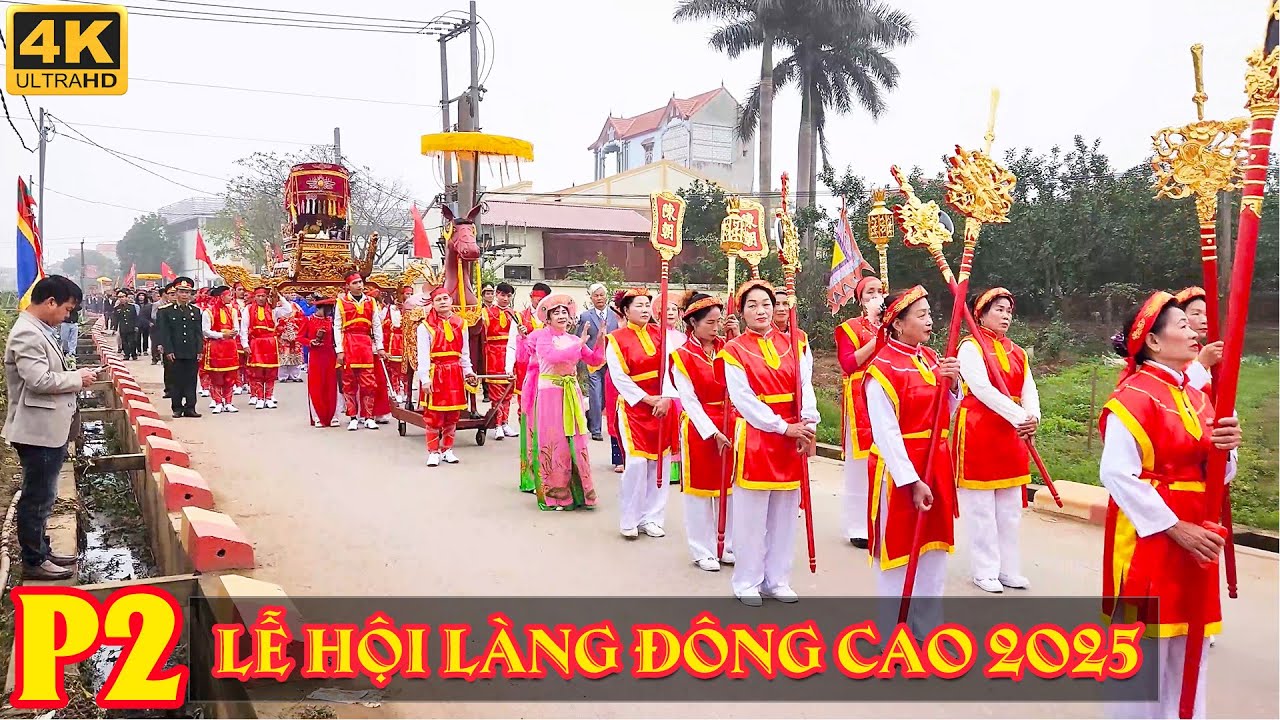 Phần 2: Lễ Hội Làng Đông Cao 2025, Đền Thờ Nữ Tướng Hồ Đề
