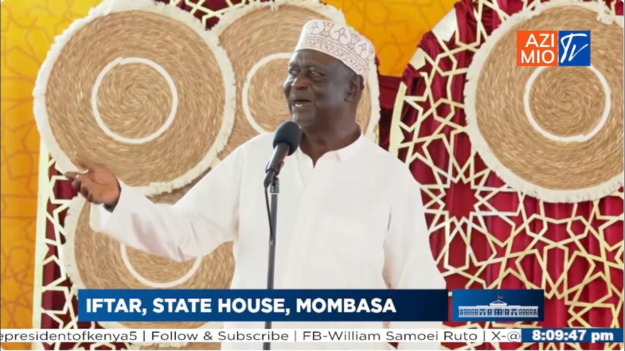 'Mr. President I'm So HAPPY!' Oburu Cracks Ribs In His Speech As He Introduced His Wife In Mombasa