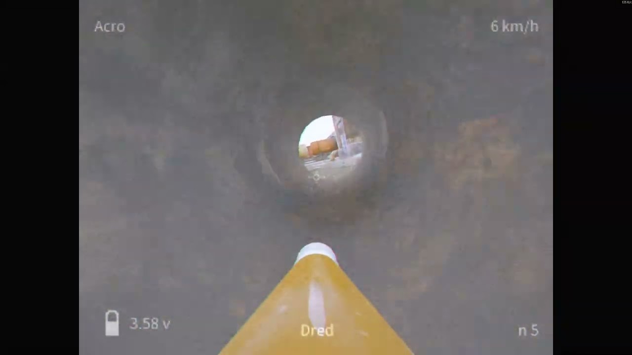 FPV Kamikadze Dron  В трубу