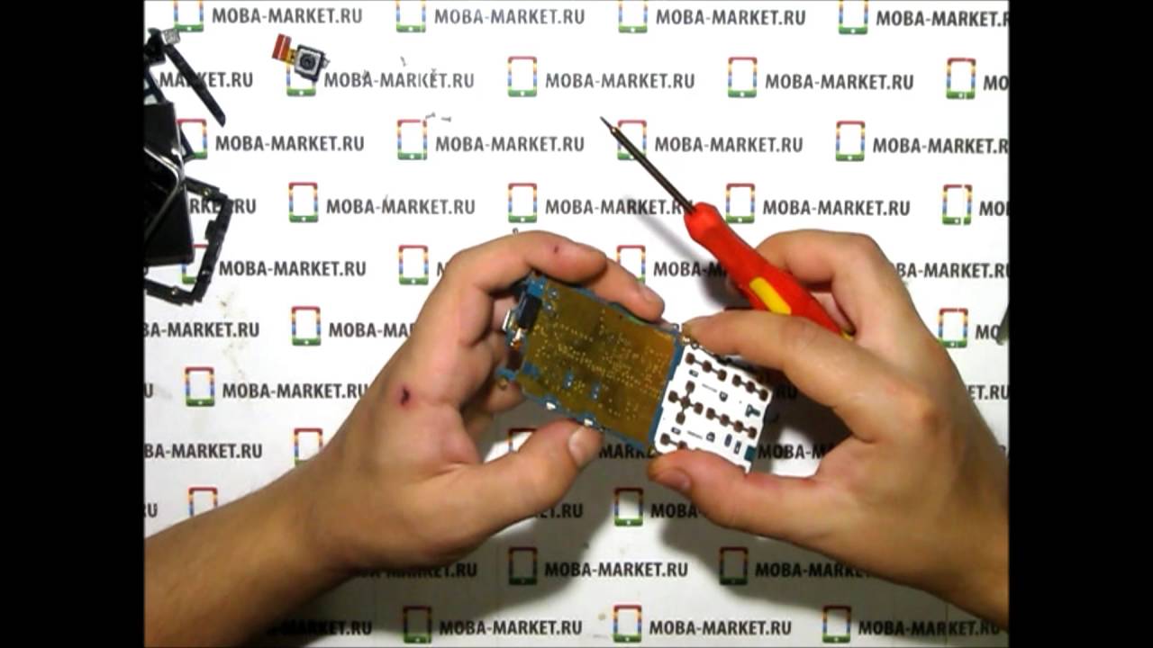 #MOBAMARKET - Как разобрать телефон Samsung GT-S5610