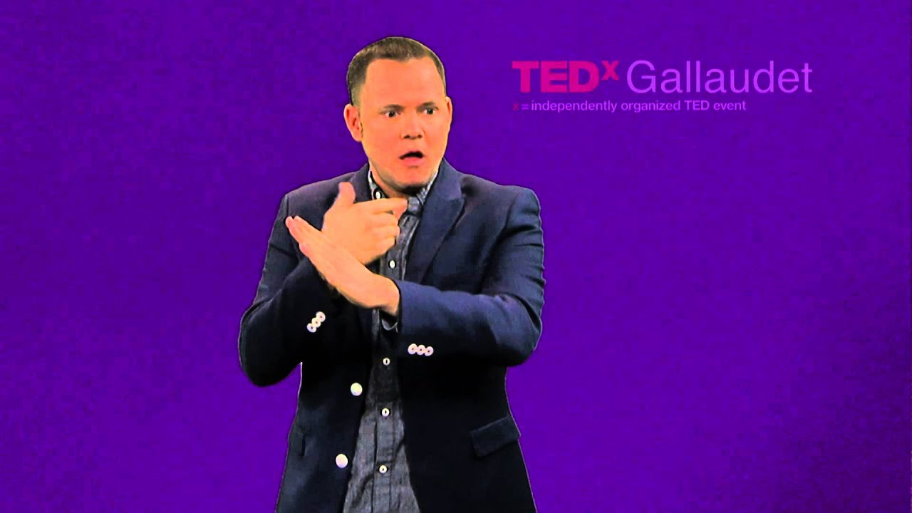 Understanding Humankind Through Gesture | Benjamin Lewis | TEDxGallaudet
