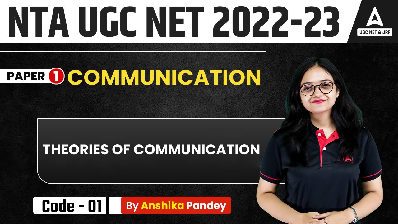 UGC NET | Paper 1 | Theories of Communication | By Anshika Ma'am
