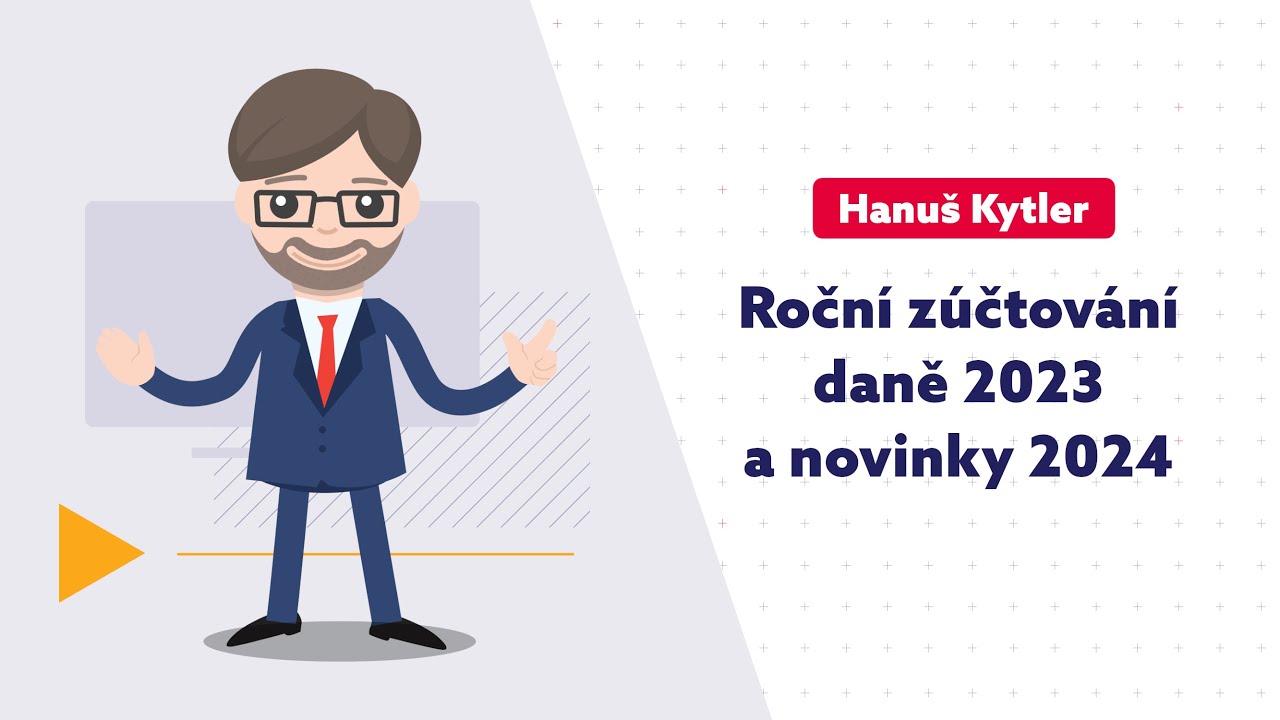 Roční zúčtování daně 2023 a novinky 2024