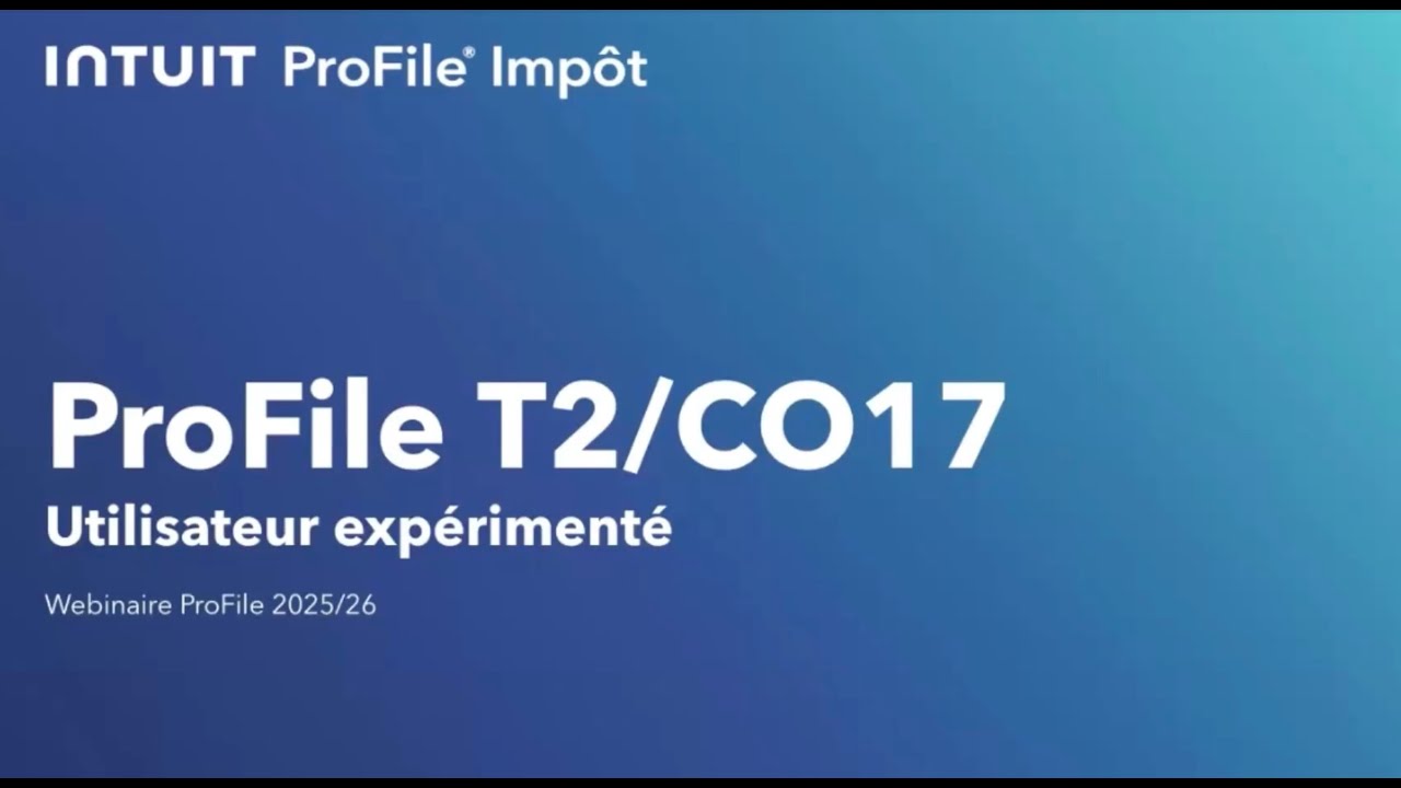 Travailler avec un ProFile T2 | Jan 27
