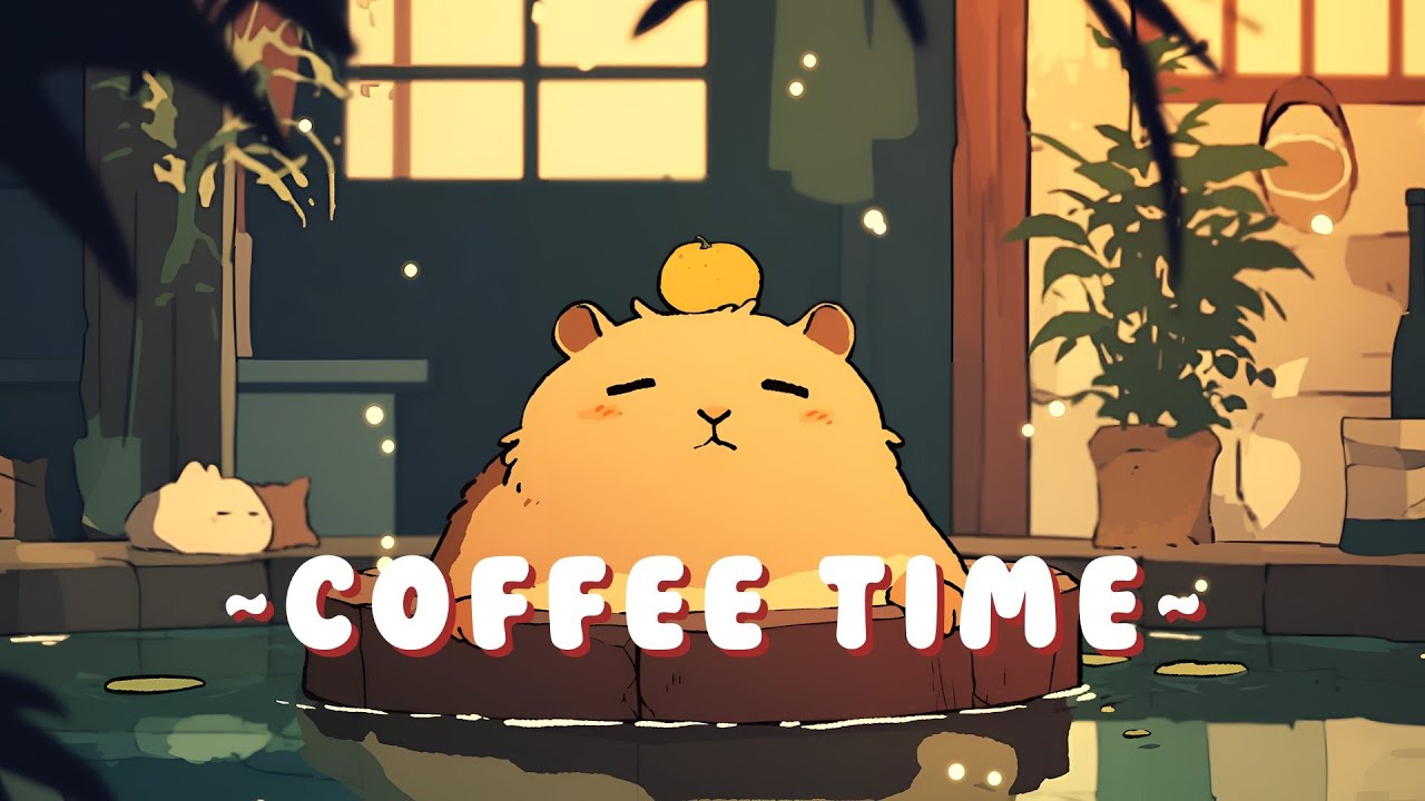 [60 Minutes] Capybara Music Lab - Chill Jazz Beats to Relax/Study ~ Gentle Feelings ~ 🦫 🎮 ☕ | Stu...